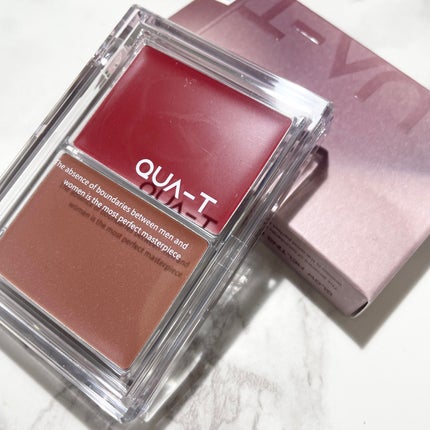 グロウメルティングパレット/QUA-T/ジェル・クリームチークを使ったクチコミ(4枚目)