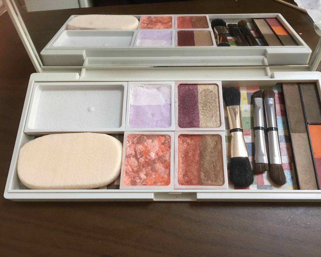 チークカラー ミックスタイプ アプリコット/無印良品/パウダーチークを使ったクチコミ（1枚目）