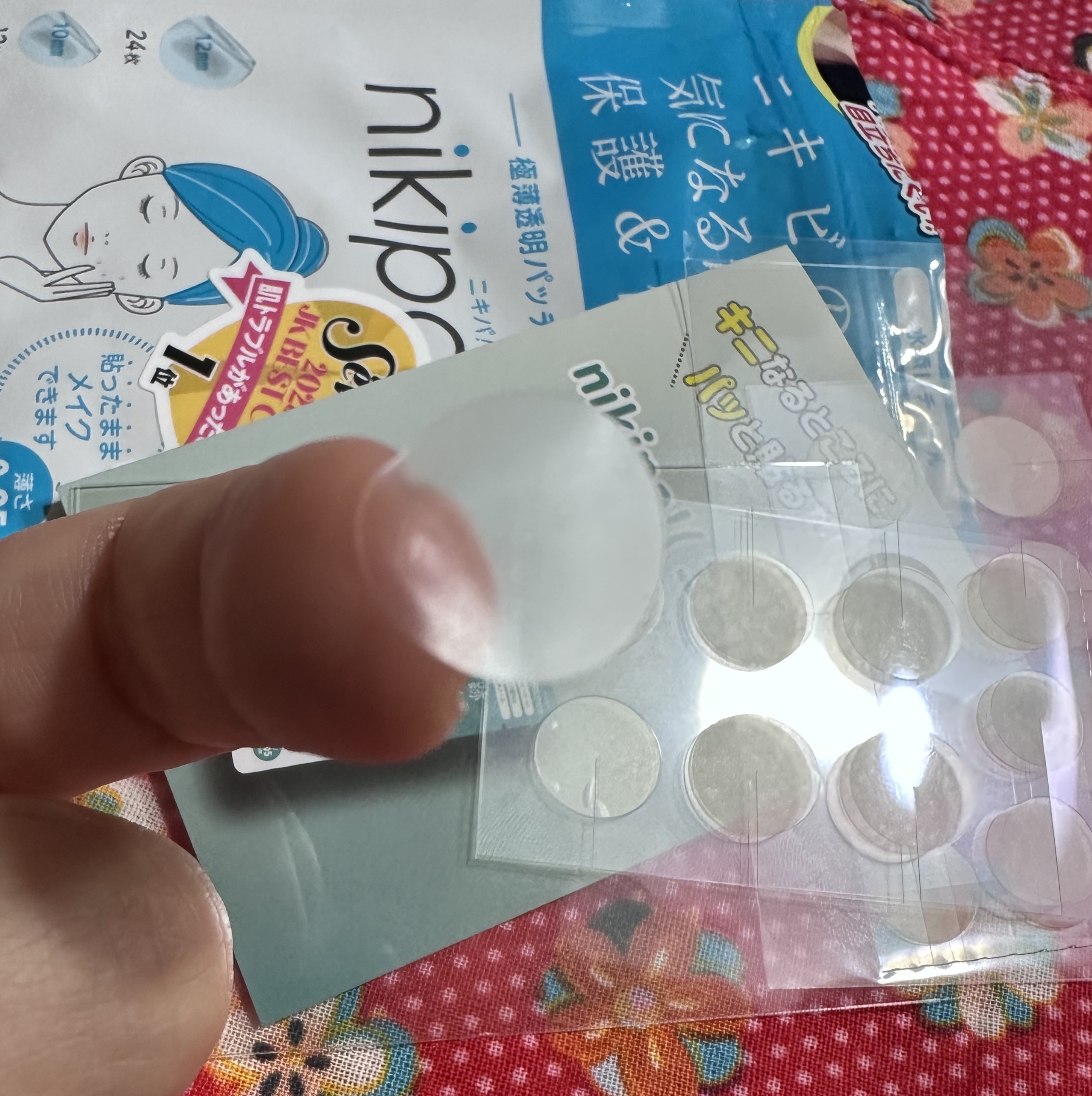 極薄透明パッチ nikipa!/金冠堂/にきびパッチを使ったクチコミ（2枚目）