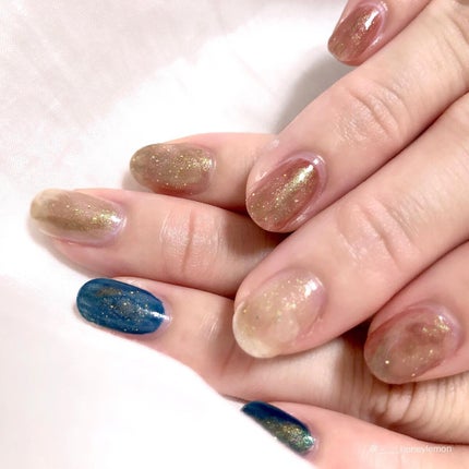 カラーベースコート ゼロ/uka/オールインワンネイルを使ったクチコミ(4枚目)