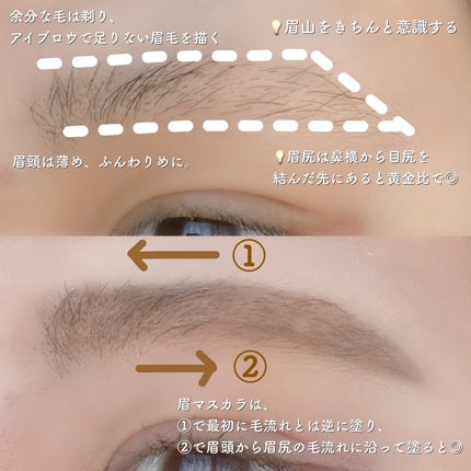 フィルム眉カラー/デジャヴュ/眉マスカラを使ったクチコミ(3枚目)