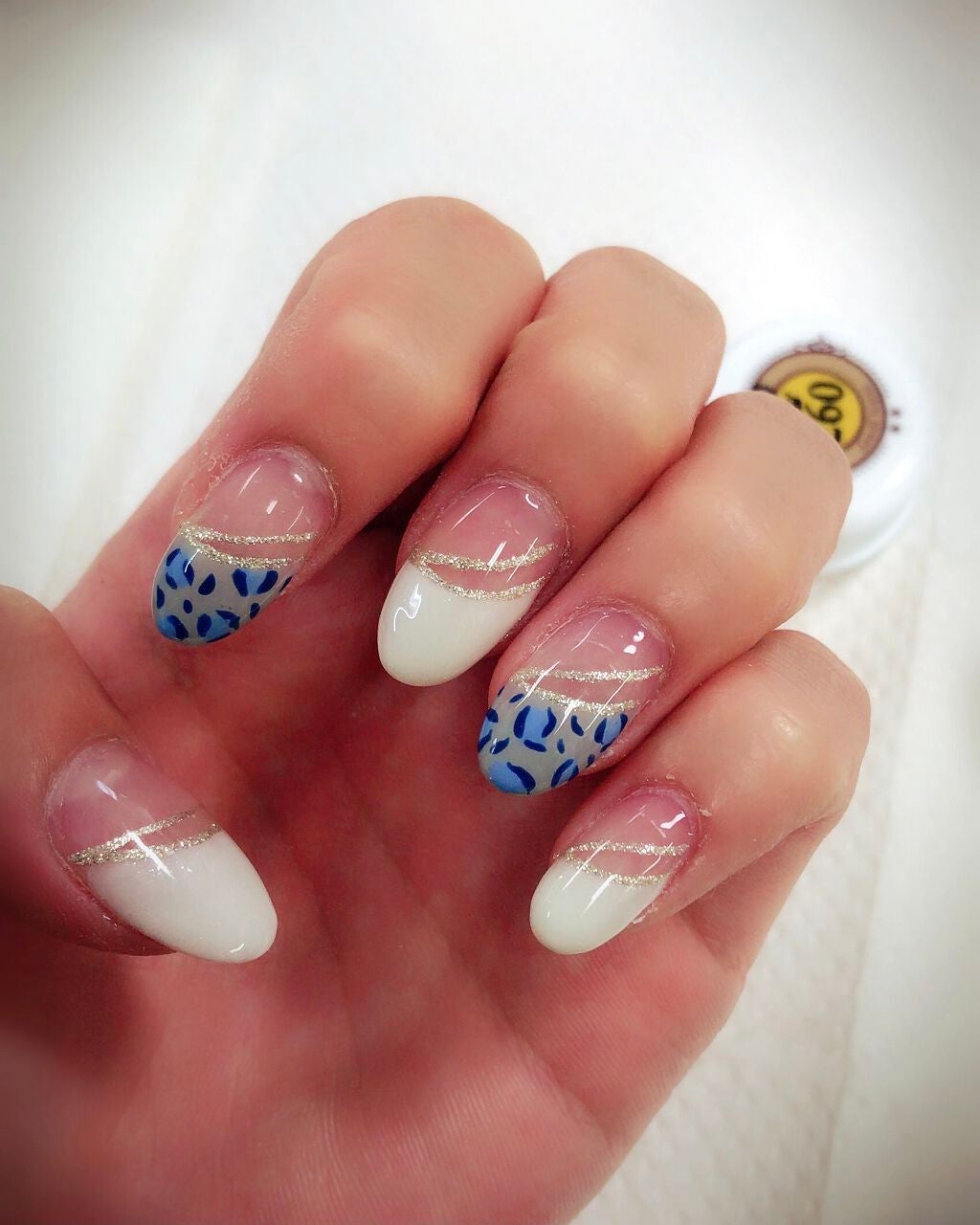 gacho on LIPS 「#セルフネイル#ジェルネイル#レオパード#レオパードネイル..」(1枚目)