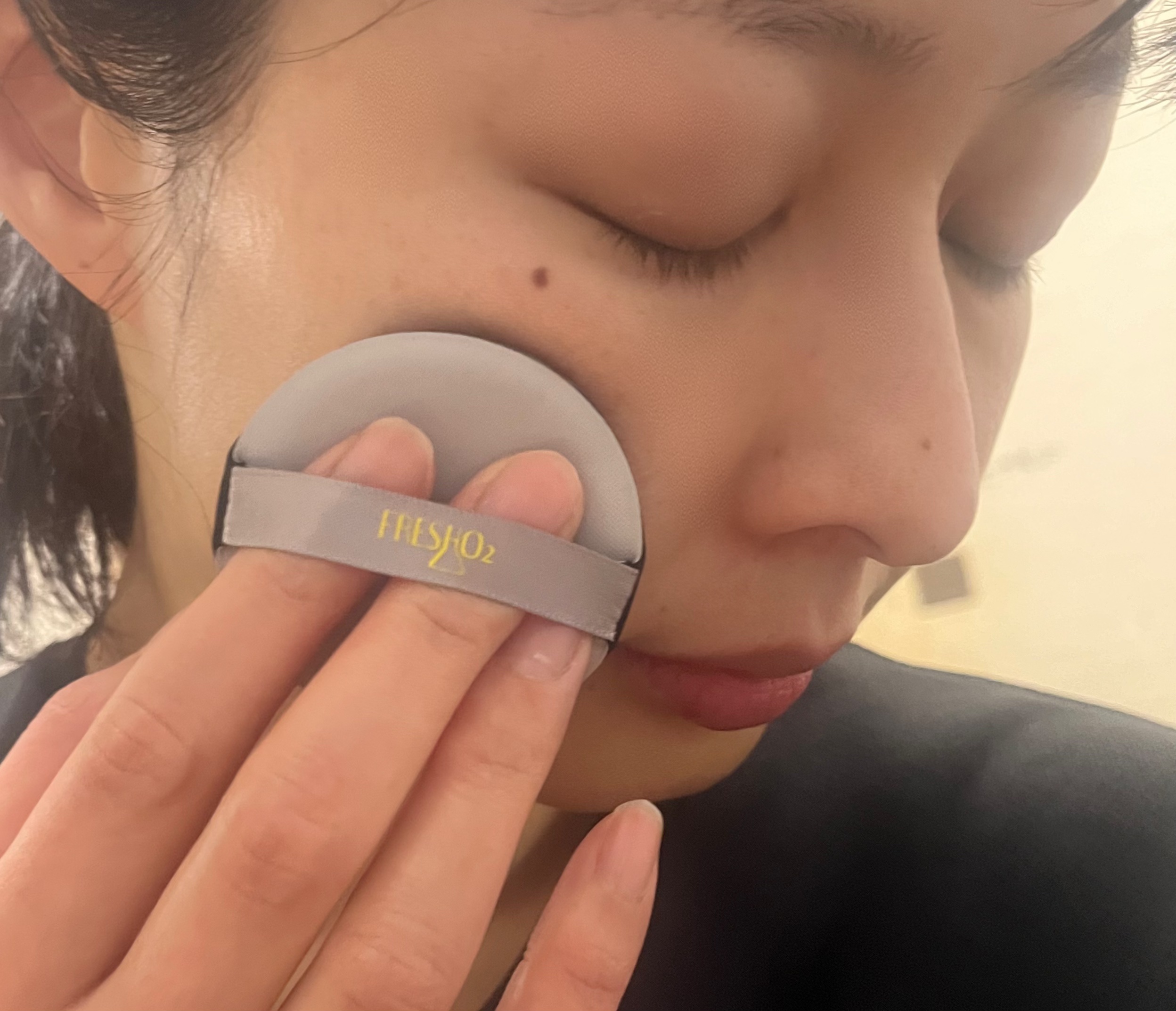 クラウドオールウェイズオン クッションファンデ ーション/FRESHO2/クッションファンデーションを使ったクチコミ（2枚目）