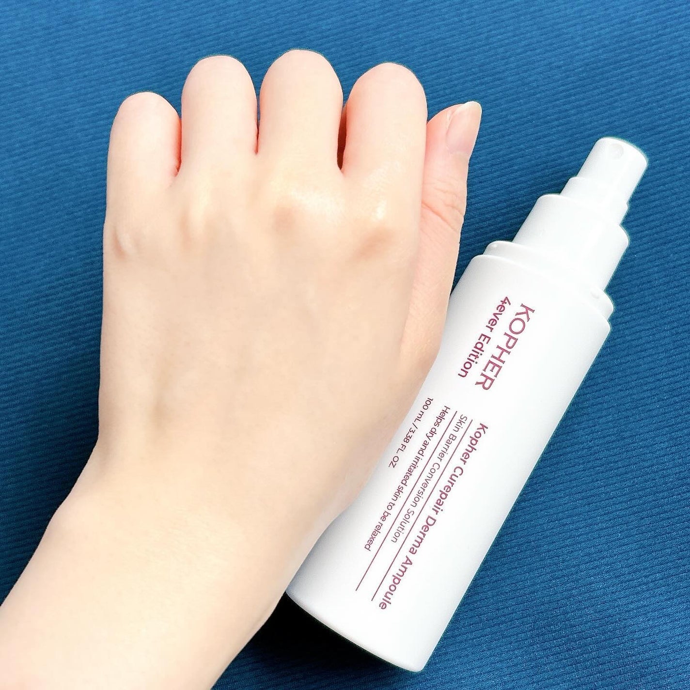 CUREPAIR DERMA AMPOULE /KOPHER/ミスト状化粧水を使ったクチコミ(5枚目)