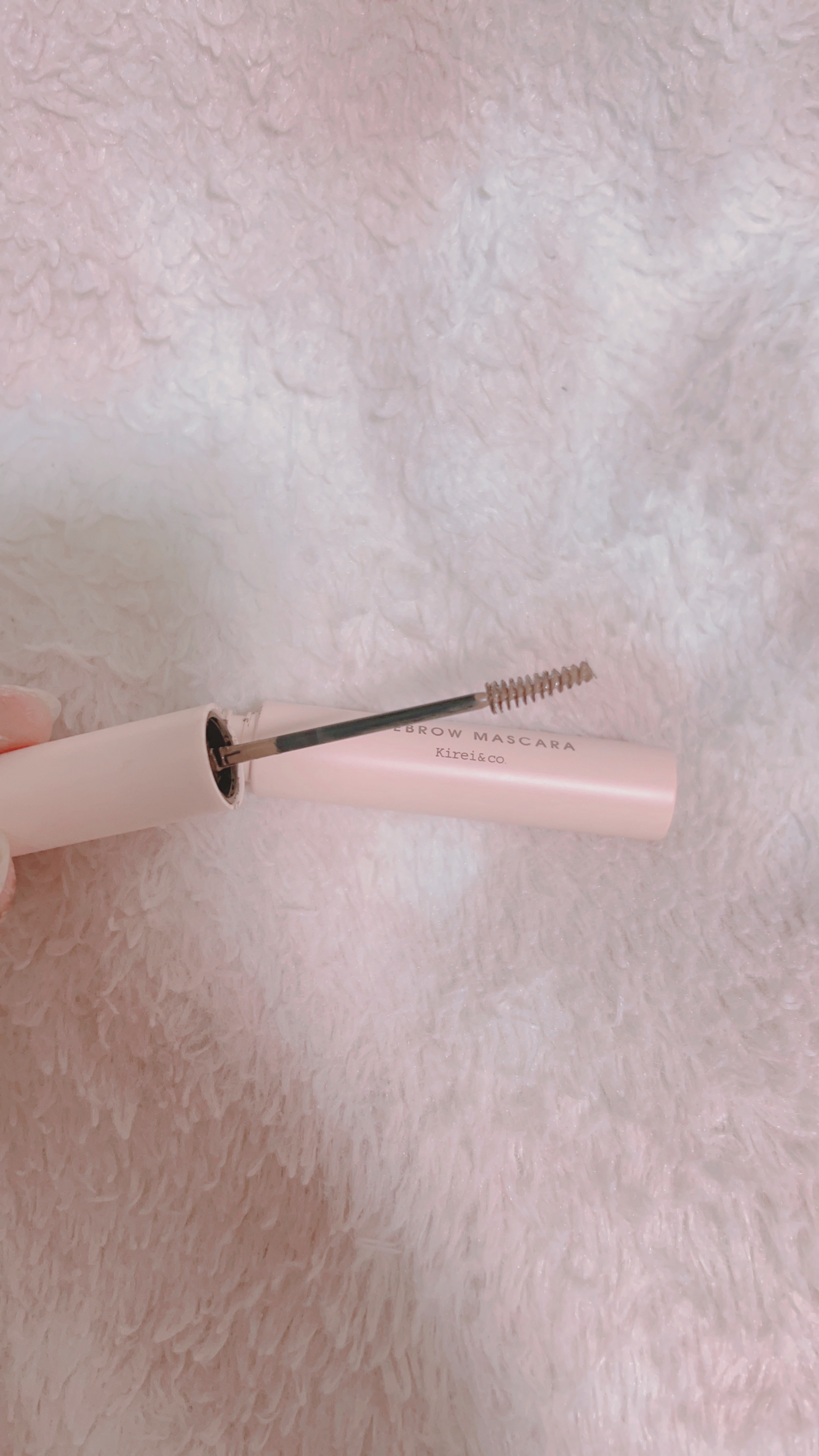 アイブロウマスカラ/Kirei&co./眉マスカラを使ったクチコミ（2枚目）