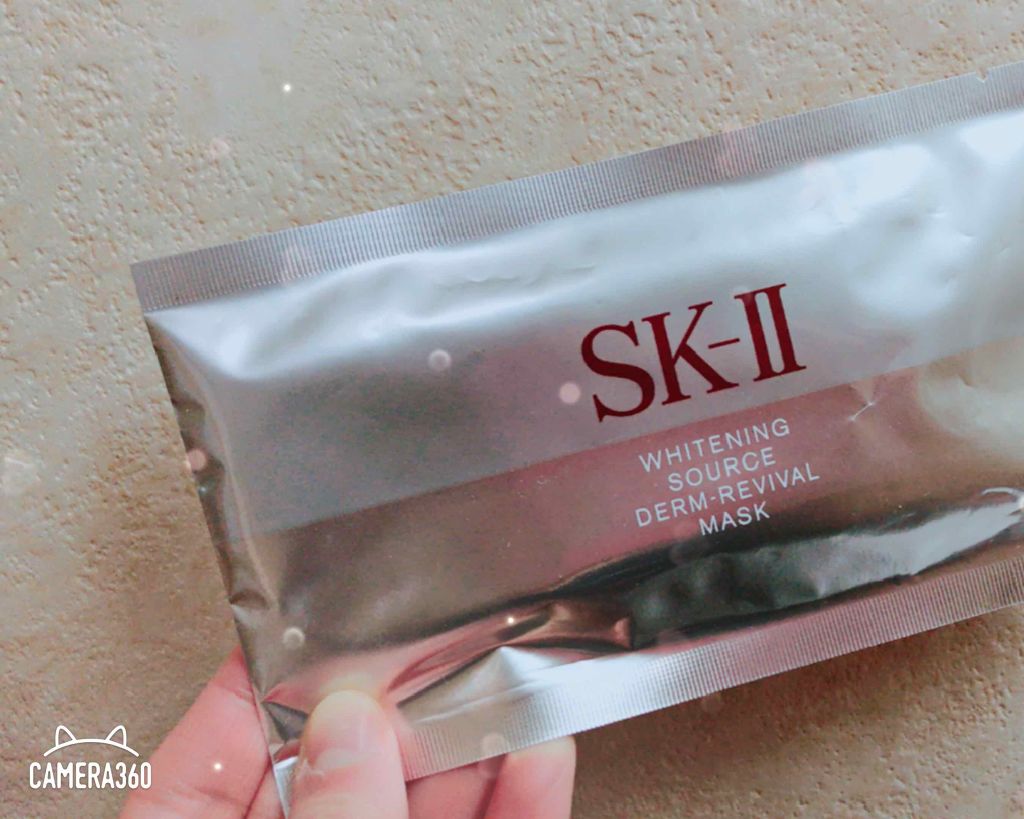 ホワイトニング ソース ダーム・リバイバル マスク/SK-II/シートマスク・パックを使ったクチコミ（1枚目）