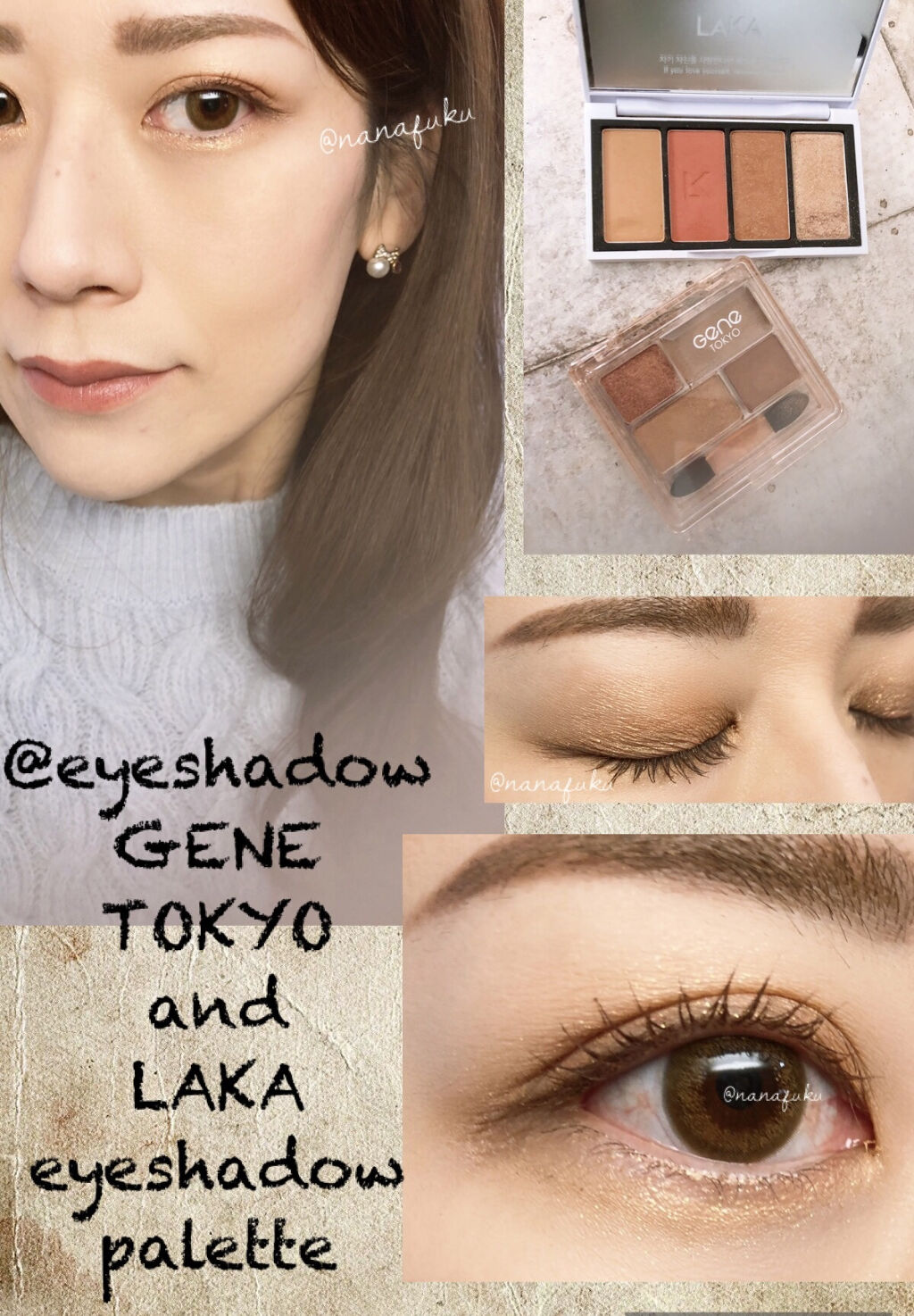 ジャストアイパレット/Laka/アイシャドウパレットを使ったクチコミ（1枚目）