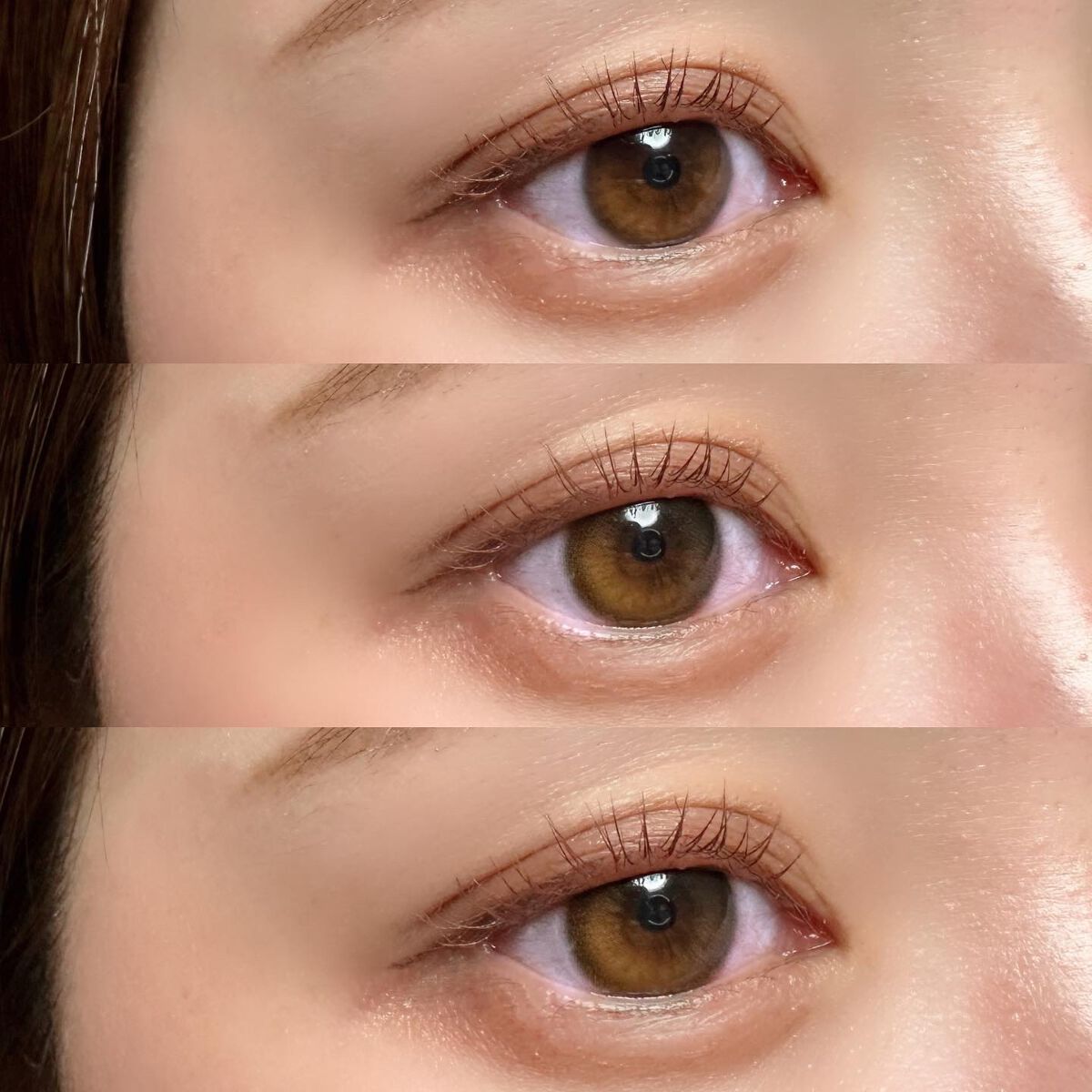 デームードブラウンマンスリー (DAYMOOD BROWN monthly)/OLOLA/1ヶ月(1MONTH)カラコンを使ったクチコミ(4枚目)