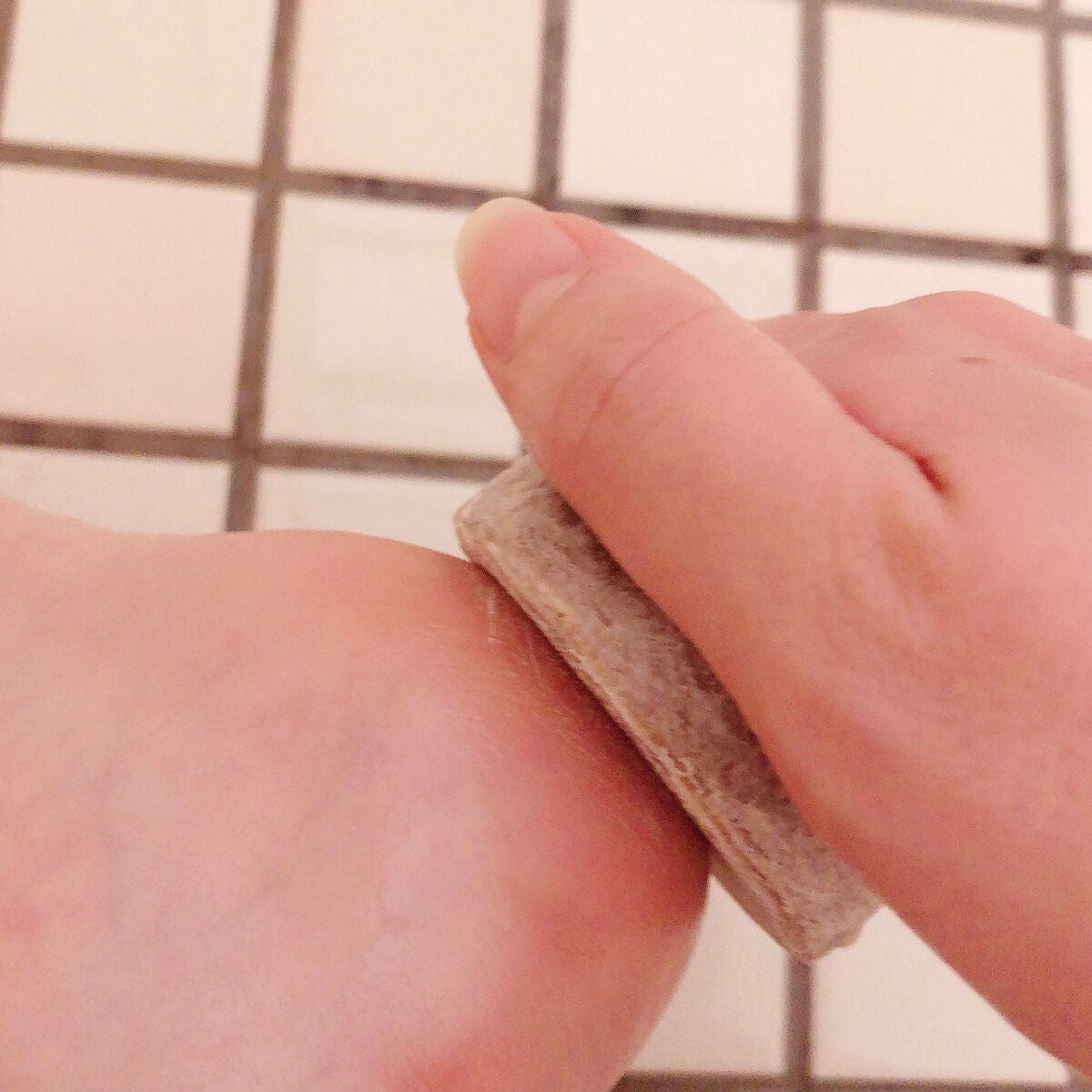 いつかの足裏石けん/水橋保寿堂製薬/レッグ・フットケアを使ったクチコミ(4枚目)