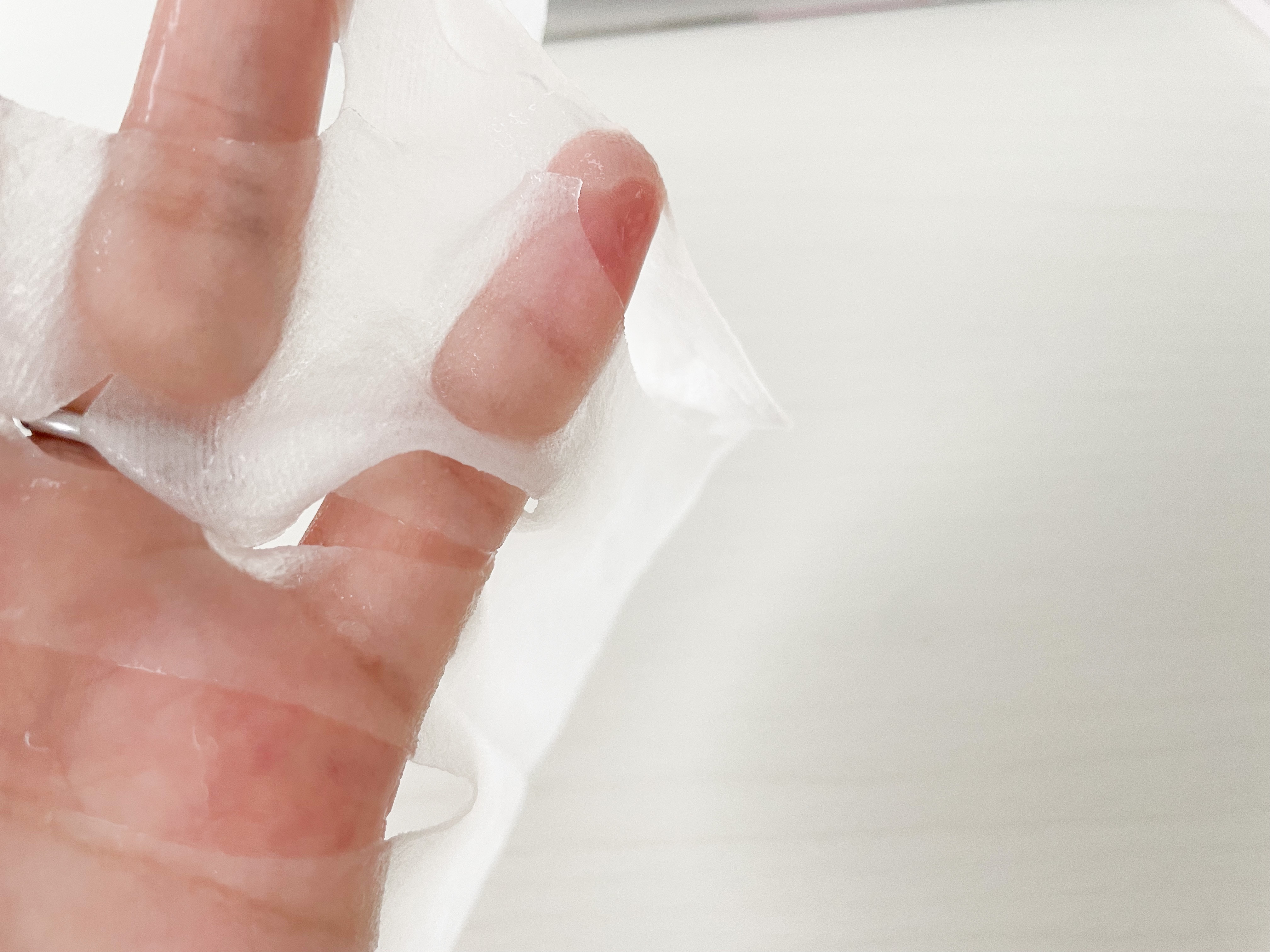 ルミナスマスク   (ケアクリーム付き)  5枚入（箱あり）/cerXcer/シートマスク・パックを使ったクチコミ（3枚目）