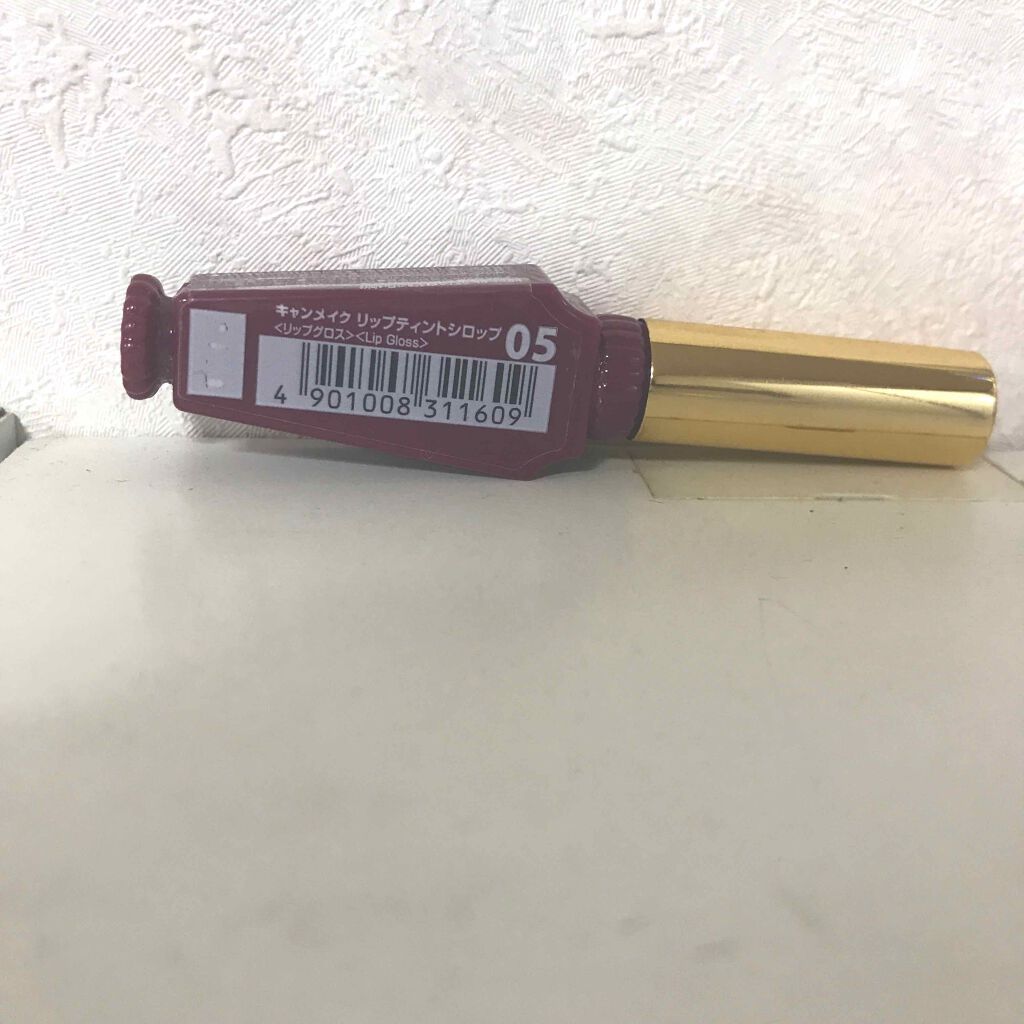 リップティントシロップ/キャンメイク/リップティントを使ったクチコミ（2枚目）