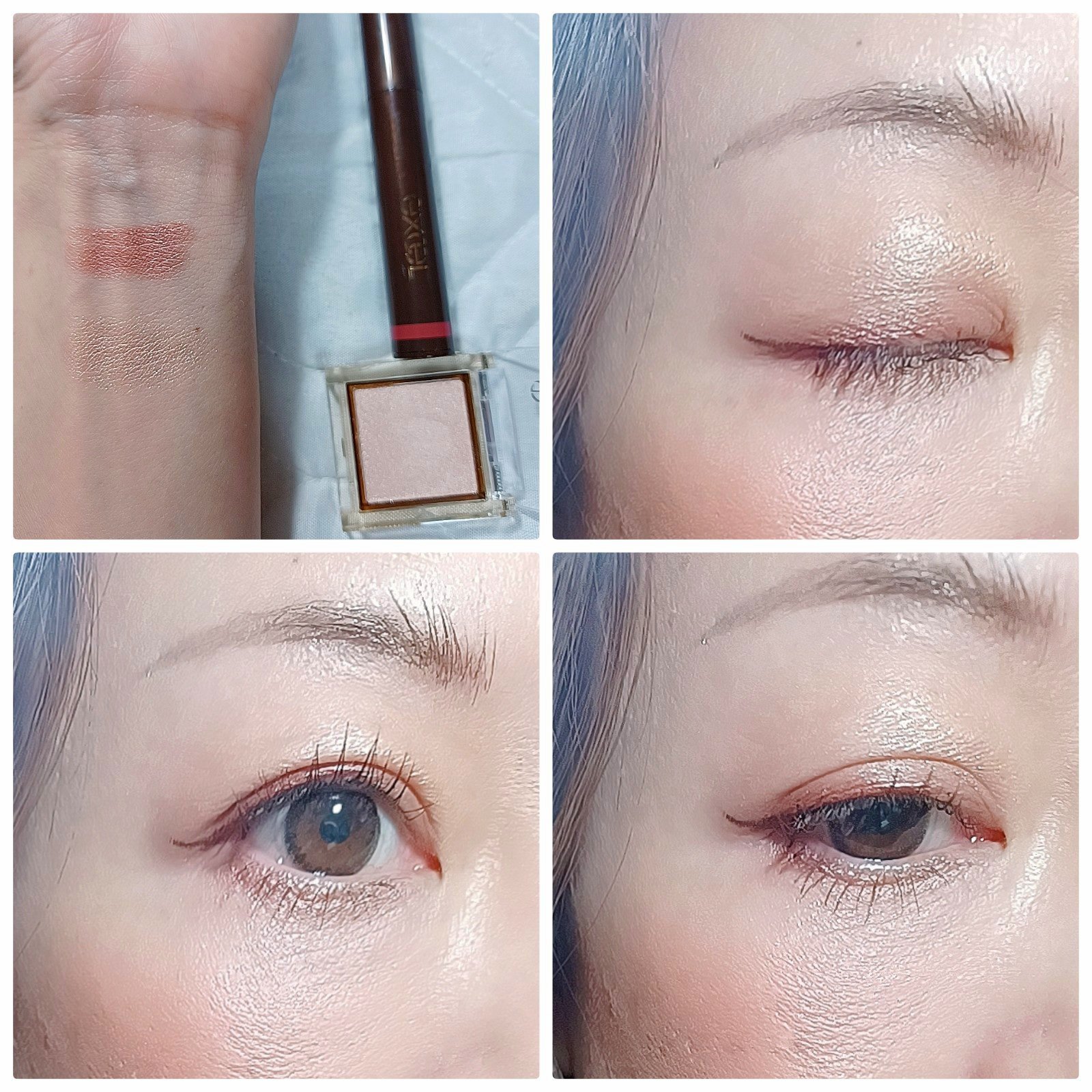 アイプランナー/excel/単色アイシャドウを使ったクチコミ（2枚目）