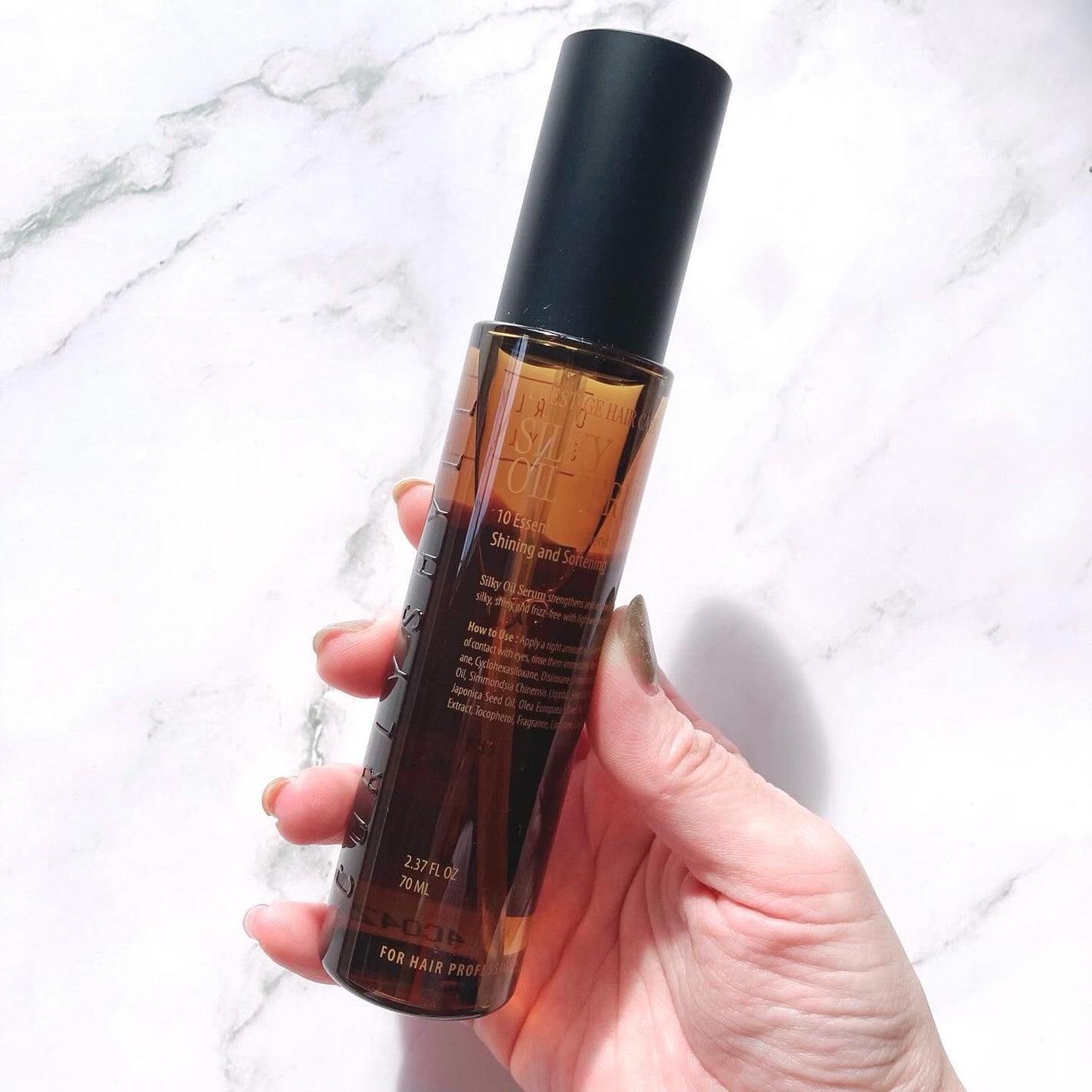 SILKY OIL SERUM/CULRY SHYLL/ヘアオイルを使ったクチコミ(2枚目)