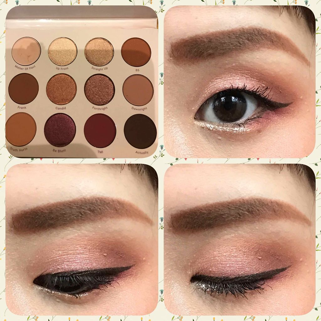 Give It To Me Straight/ColourPop/アイシャドウパレットを使ったクチコミ(1枚目)
