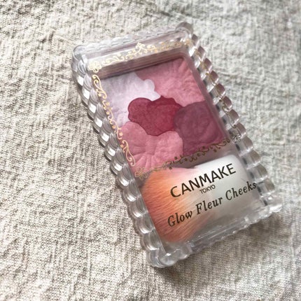 グロウフルールチークス/キャンメイク/パウダーチークを使ったクチコミ(1枚目)