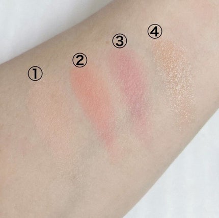 SIXPLUS 4色アイシャドウ/SIXPLUS/アイシャドウパレットを使ったクチコミ(4枚目)