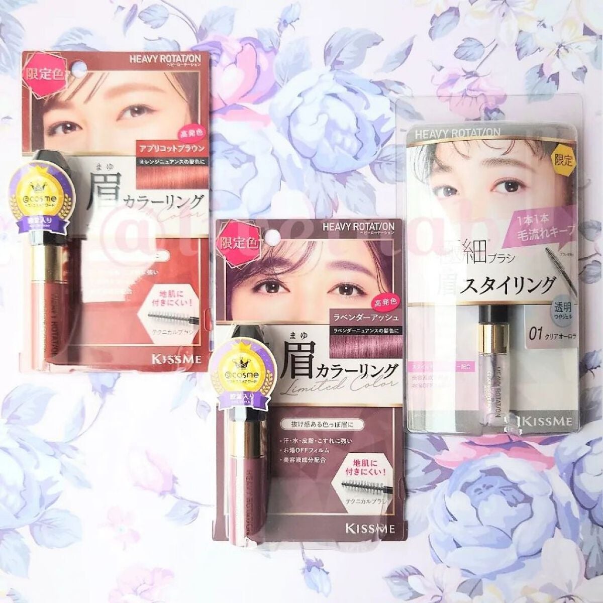 カラーリングアイブロウ/ヘビーローテーション/眉マスカラを使ったクチコミ(1枚目)