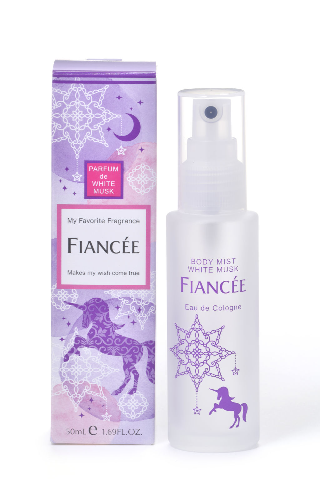 ボディミスト ホワイトムスク/フィアンセ/香水(レディース)を使ったクチコミ（2枚目）