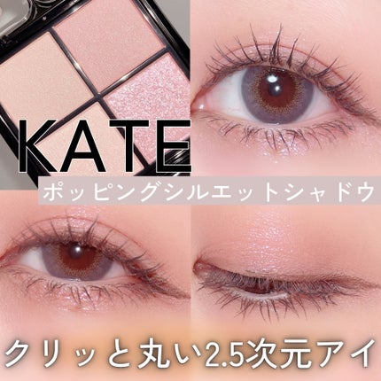 ケイト ポッピングシルエットシャドウ/KATE/アイシャドウパレットを使ったクチコミ(1枚目)