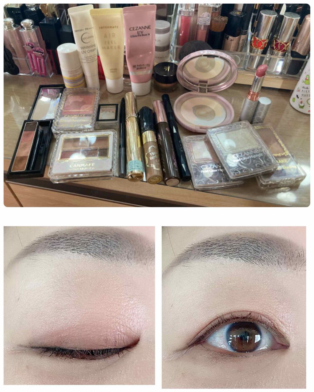 【旧品】パウダーチークス/キャンメイク/パウダーチークを使ったクチコミ（1枚目）