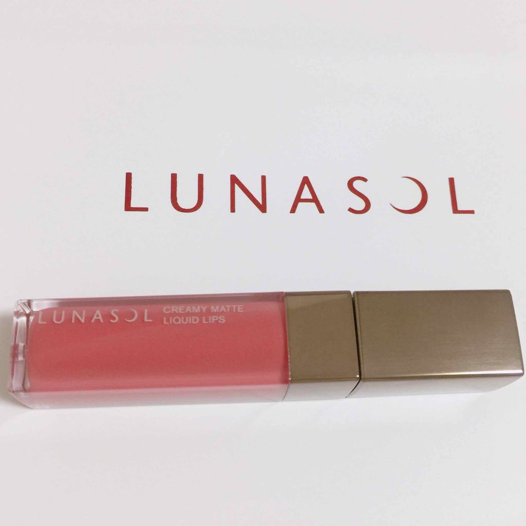 クリーミィマットリクイドリップス/LUNASOL/口紅を使ったクチコミ(1枚目)