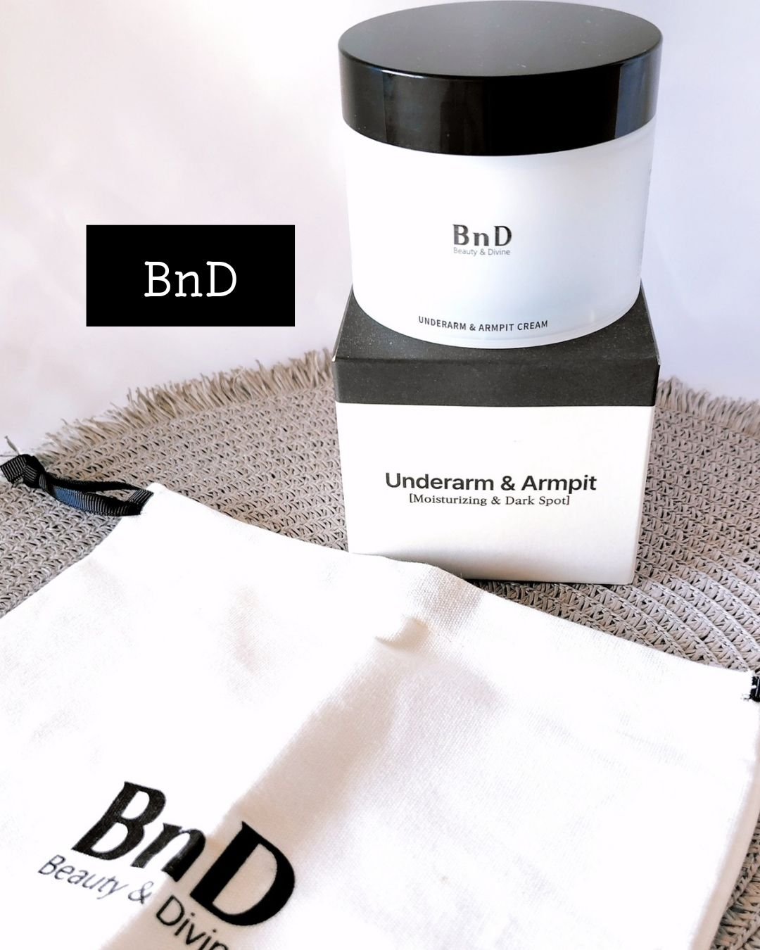 BnDアンダーアームクリーム(ボディクリーム)/BnD/デリケートゾーンケアを使ったクチコミ（1枚目）