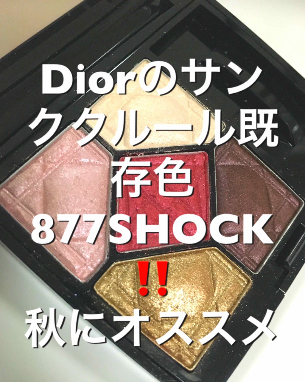 サンク クルール/Dior/アイシャドウパレットを使ったクチコミ(1枚目)