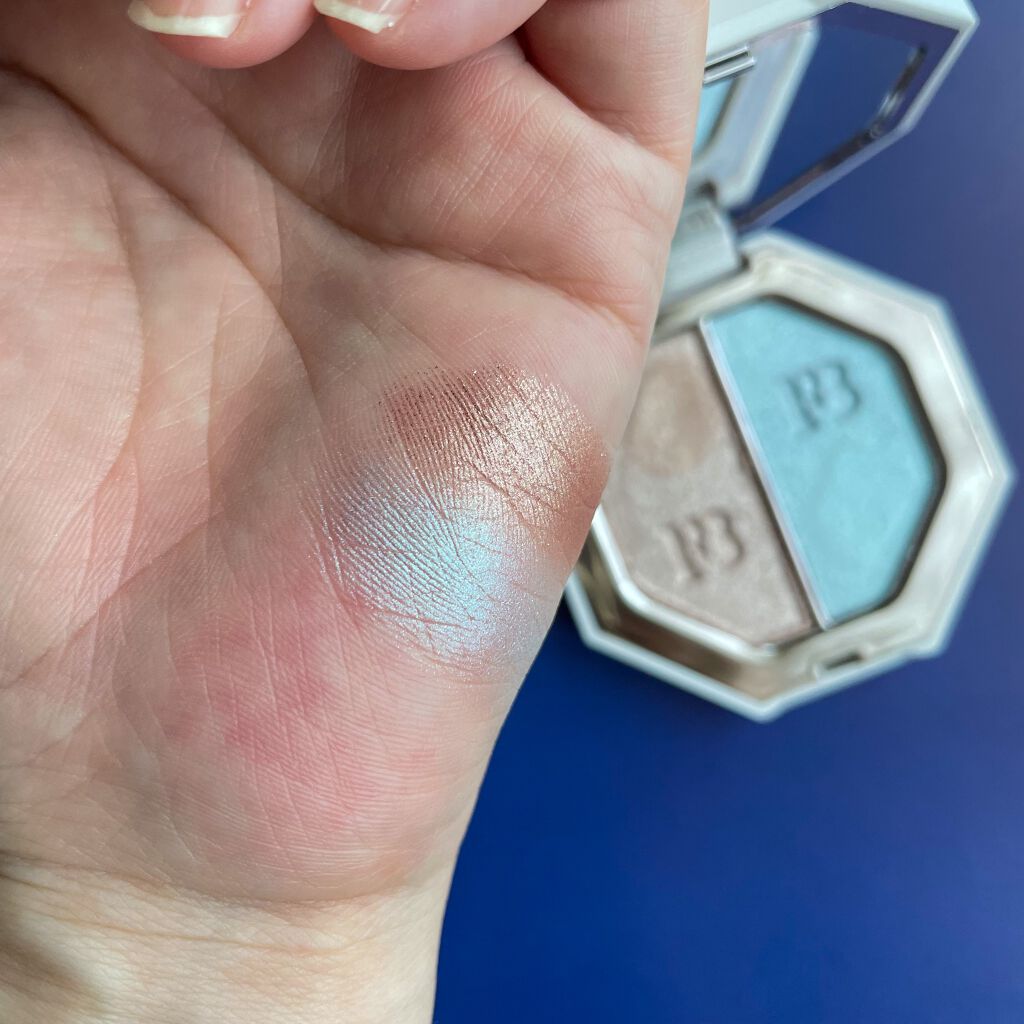 KILLAWATT FREESTYLE HIGHLIGHTER DUO/FENTY BEAUTY BY RIHANNA/パウダーハイライトを使ったクチコミ(2枚目)