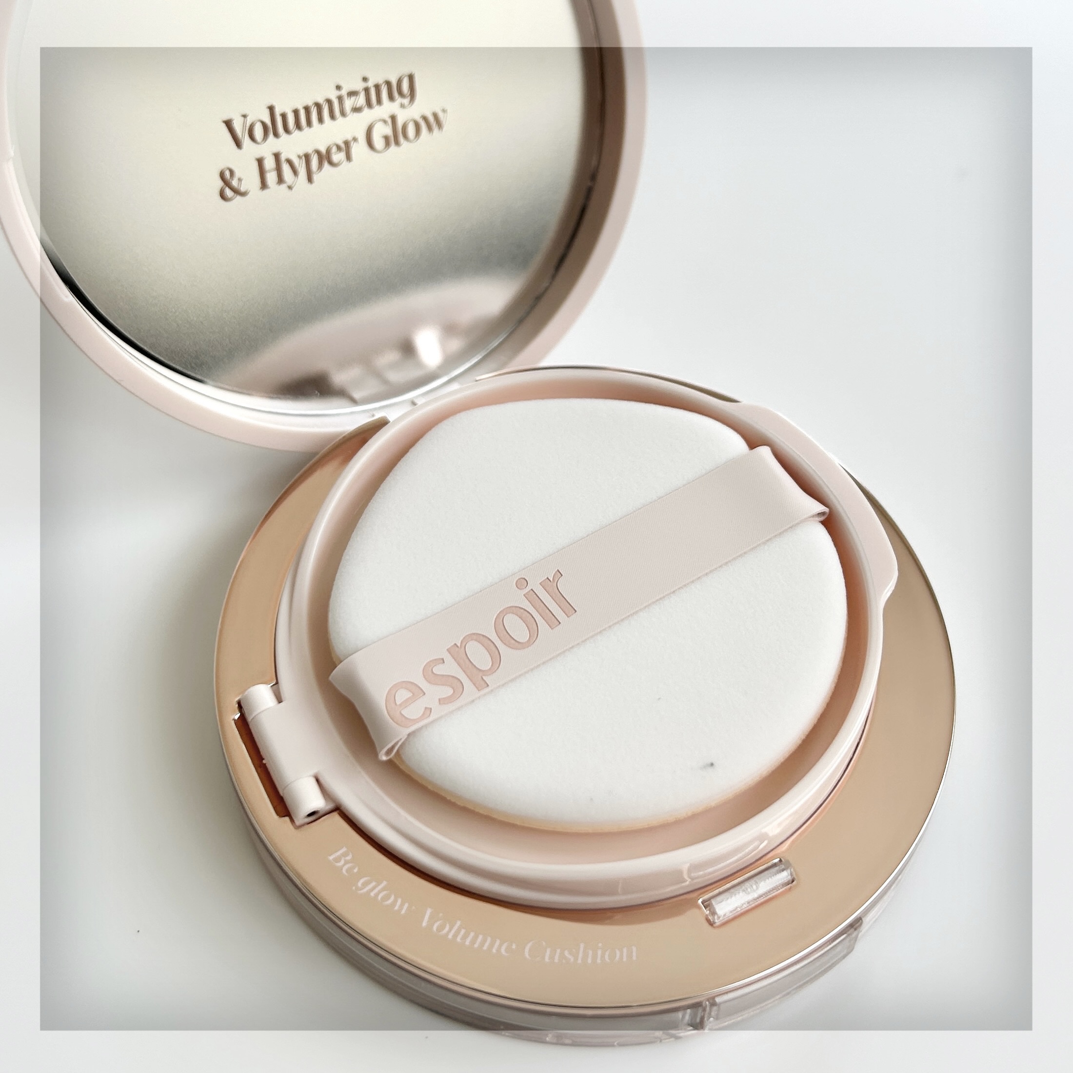 エスポア ビーグロー ボリュームクッション/espoir/クッションファンデーションを使ったクチコミ（3枚目）