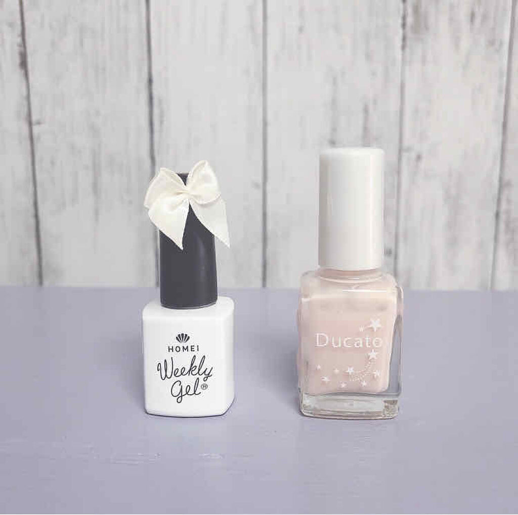 発色UPベースコート/デュカート/ネイルトップコートを使ったクチコミ（1枚目）