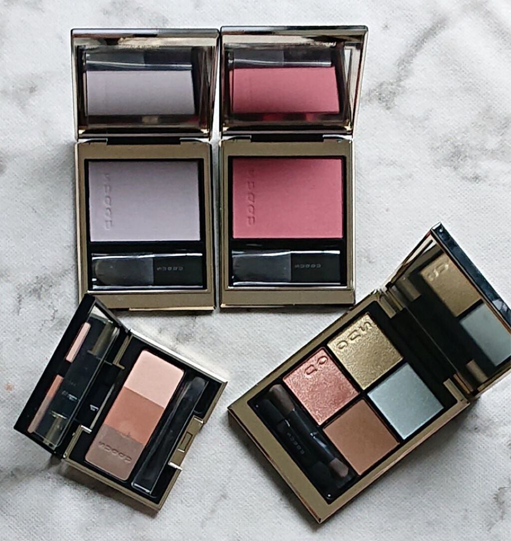 メルティング パウダー ブラッシュ/SUQQU/パウダーチークを使ったクチコミ(3枚目)