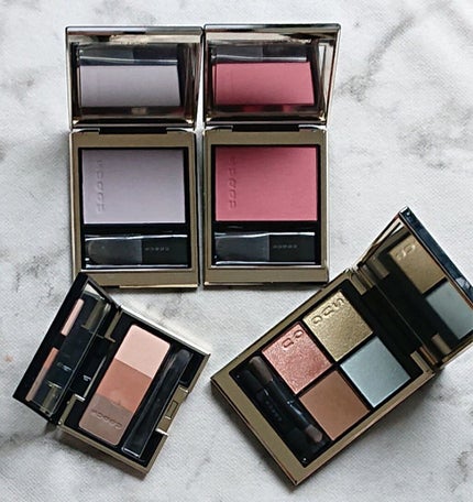 メルティング パウダー ブラッシュ/SUQQU/パウダーチークを使ったクチコミ(3枚目)