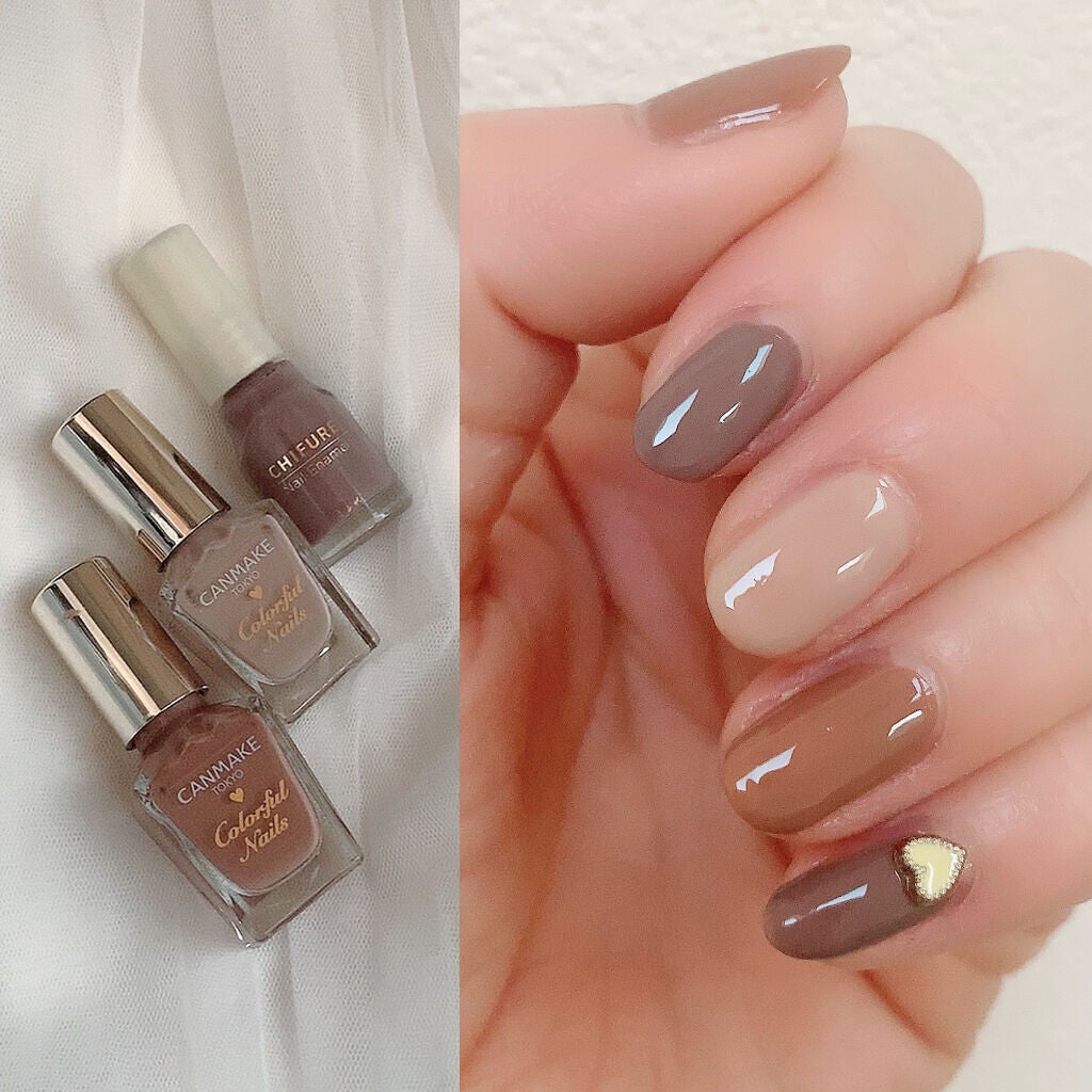 カラフルネイルズ/キャンメイク/マニキュアを使ったクチコミ(4枚目)