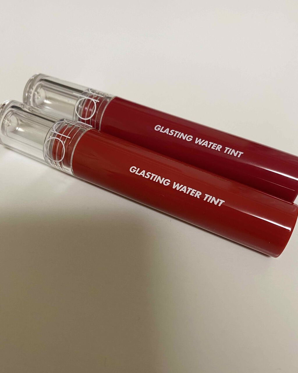 グラスティングウォーターティント/rom&nd/リップティントを使ったクチコミ(1枚目)