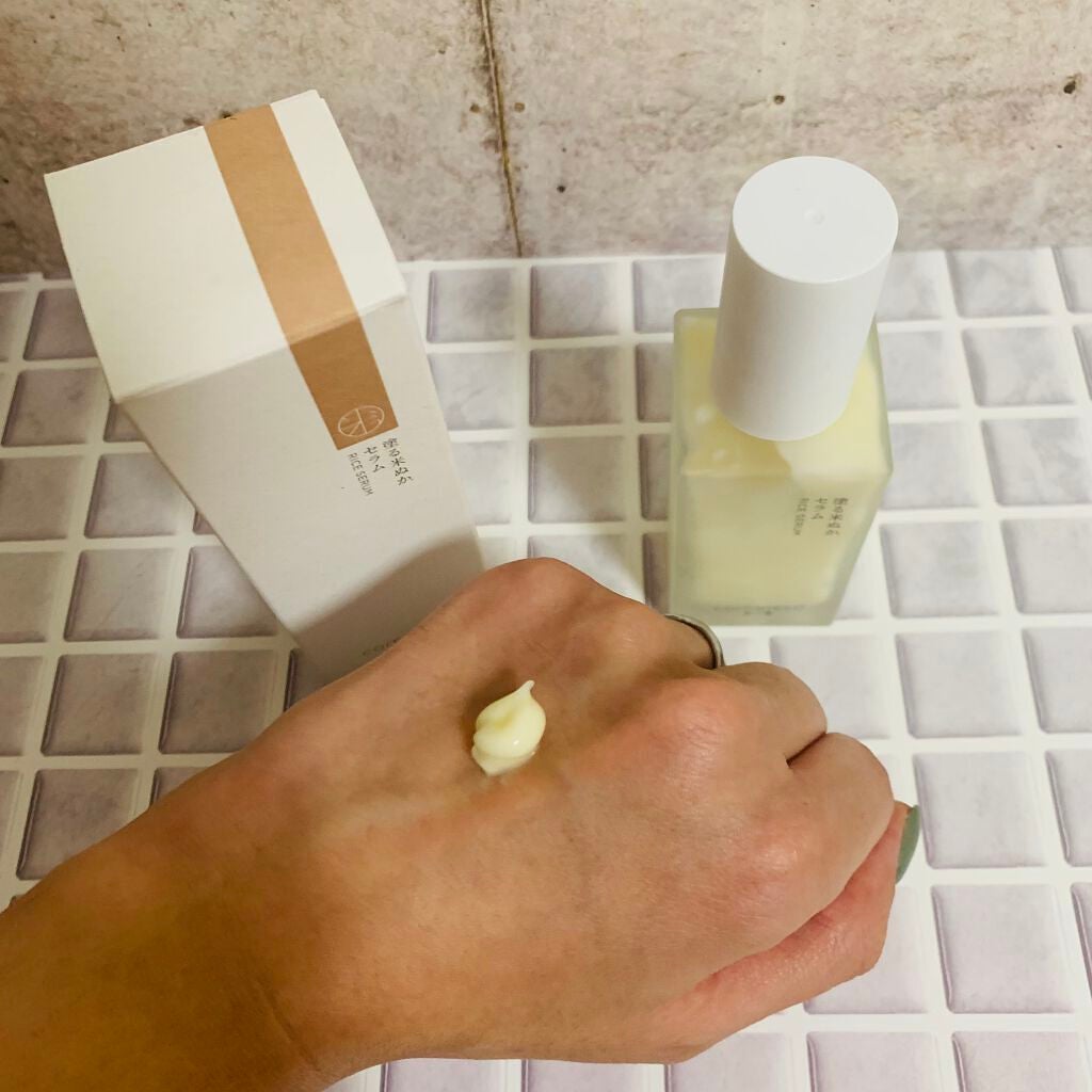 塗る米ぬかセラム/米一途/美容液を使ったクチコミ(3枚目)