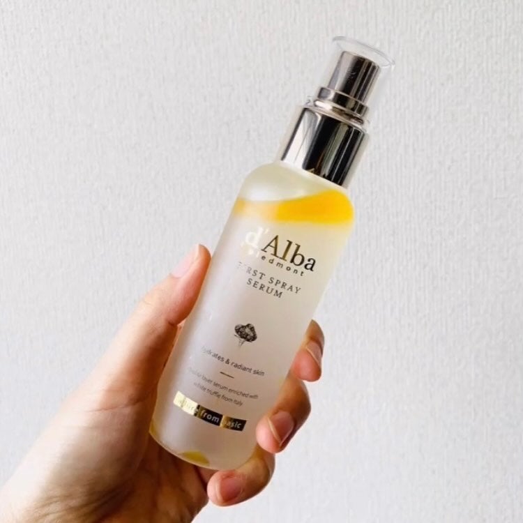 ダルバ ホワイトトリュフファーストスプレーセラム/ダルバ/ミスト状化粧水を使ったクチコミ(4枚目)