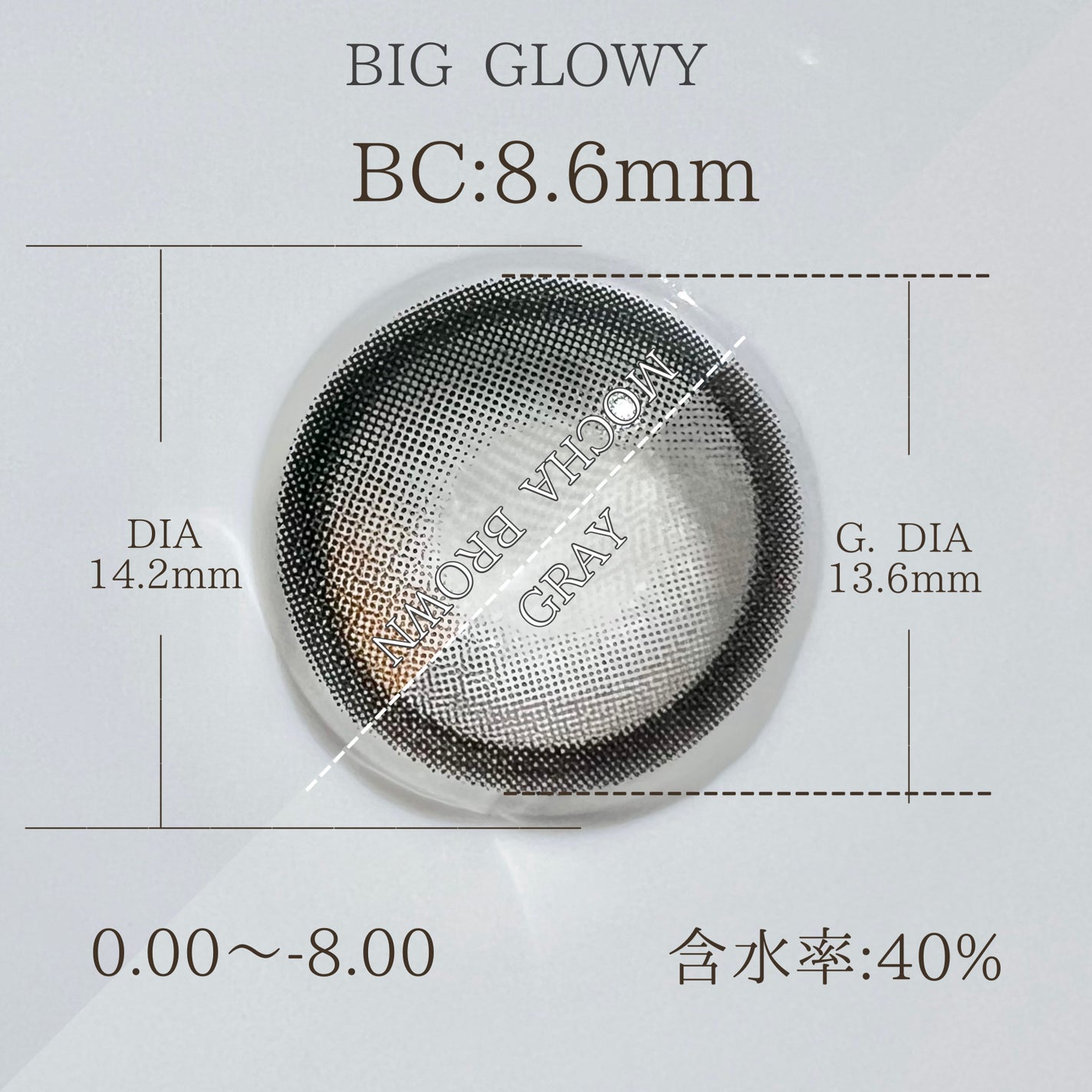 Eyelighter Glowy 1Month/OLENS/カラーコンタクトレンズを使ったクチコミ(2枚目)