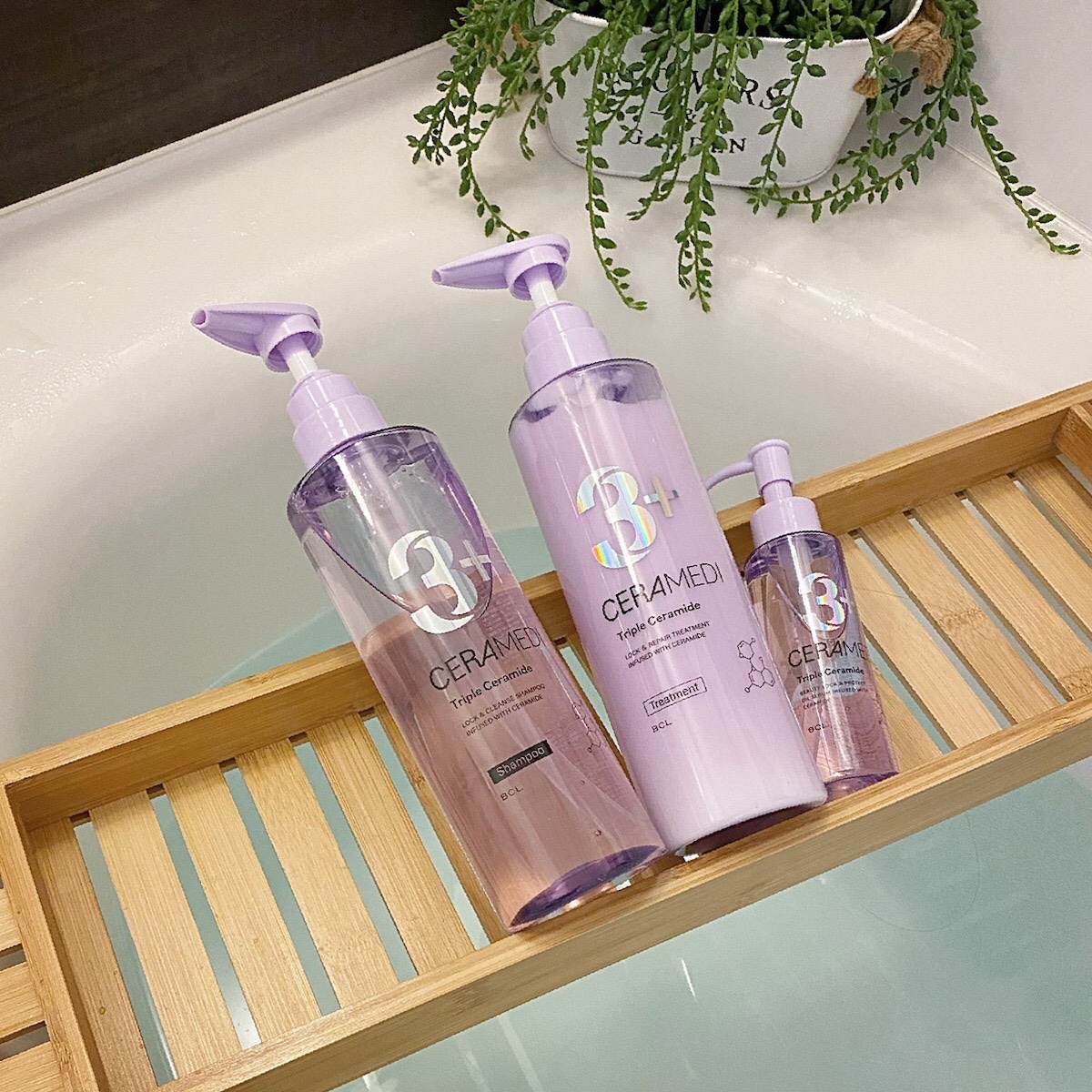 セラメディ ビューティーロック＆プロテクトオイルセラム /セラメディ/アウトバストリートメントを使ったクチコミ（2枚目）