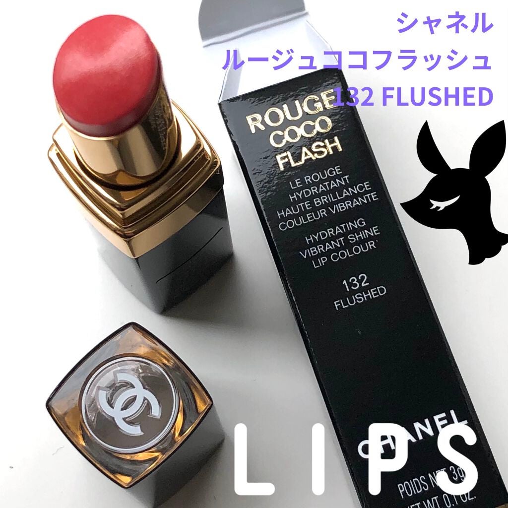 ルージュ ココ フラッシュ/CHANEL/口紅を使ったクチコミ(1枚目)