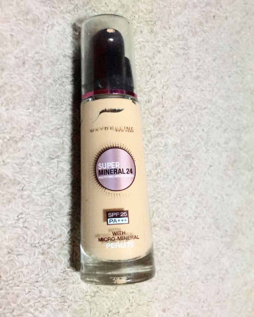 SP ミネラル リキッド ロングキープ/MAYBELLINE NEW YORK/リキッドファンデーションを使ったクチコミ(1枚目)