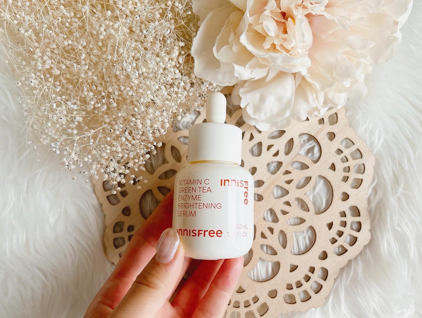 ビタC グリーンティーエンザイム ブライト セラム/innisfree/美容液を使ったクチコミ(8枚目)