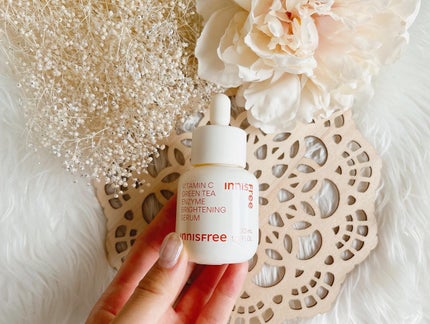 ビタC グリーンティーエンザイム ブライト セラム/innisfree/美容液を使ったクチコミ(8枚目)