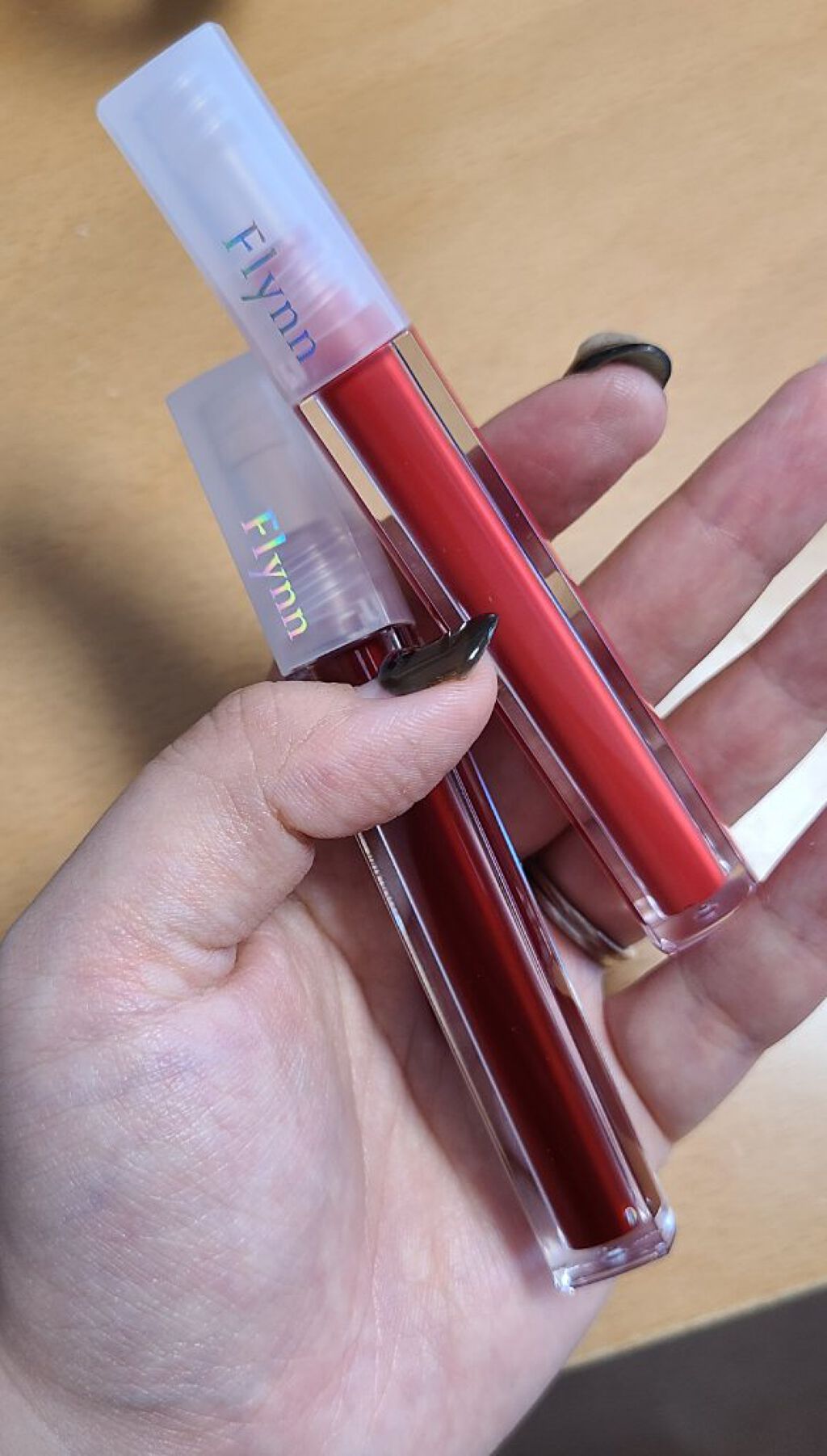 ステイインウォーターティント 406 コージ/Flynn/リップティントを使ったクチコミ（2枚目）