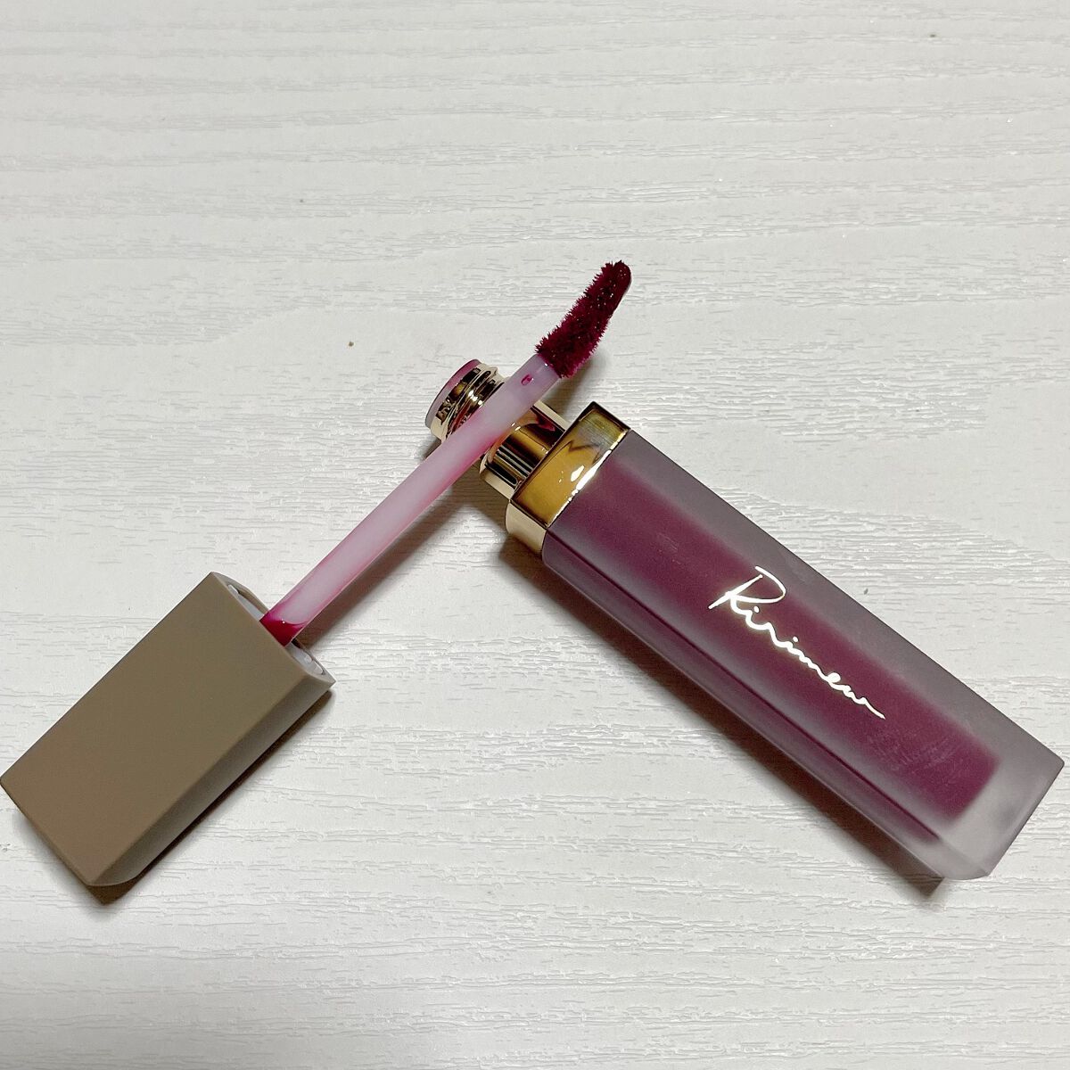 センシュアルフィックスティント/Ririmew/リップティントを使ったクチコミ（2枚目）