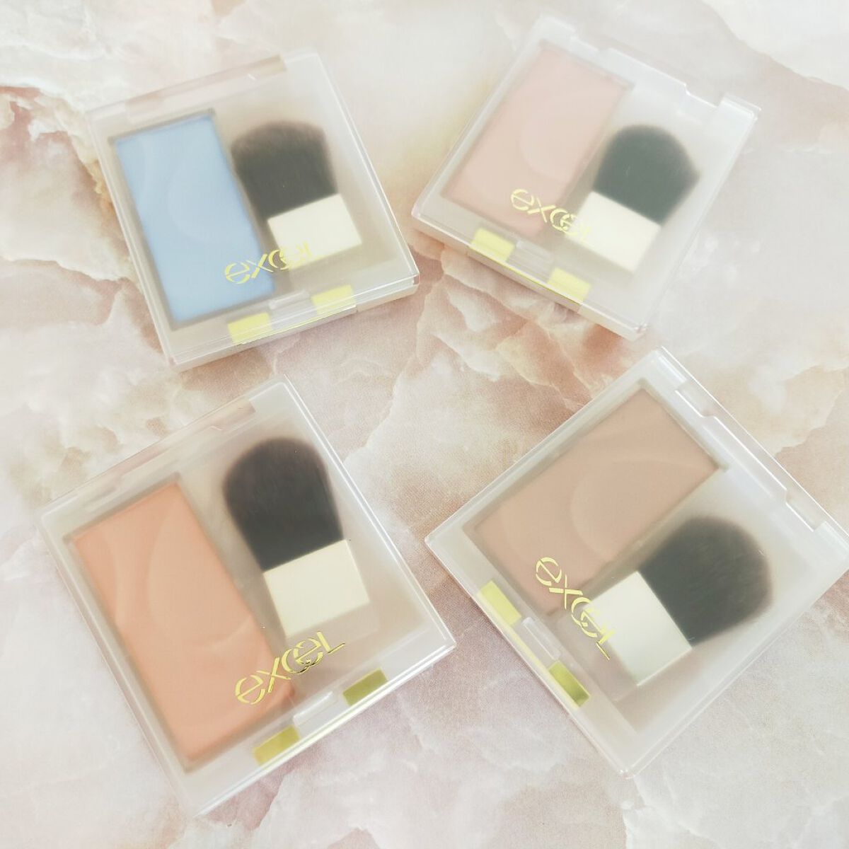 シームレストーン ブラッシュ/excel/パウダーチークを使ったクチコミ（1枚目）