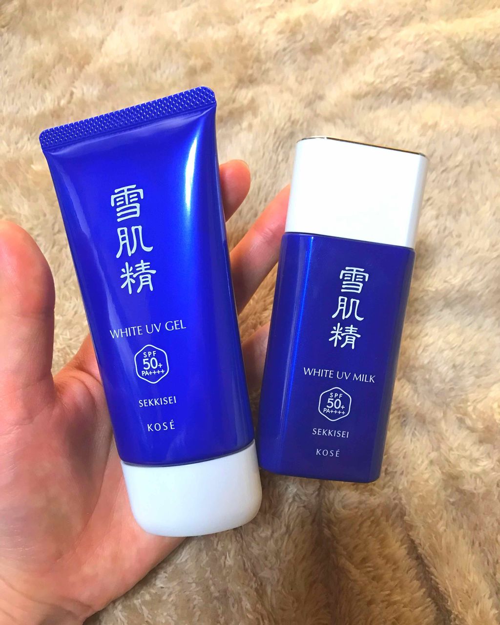 ホワイト UV ミルク/雪肌精/日焼け止めミルクを使ったクチコミ(1枚目)