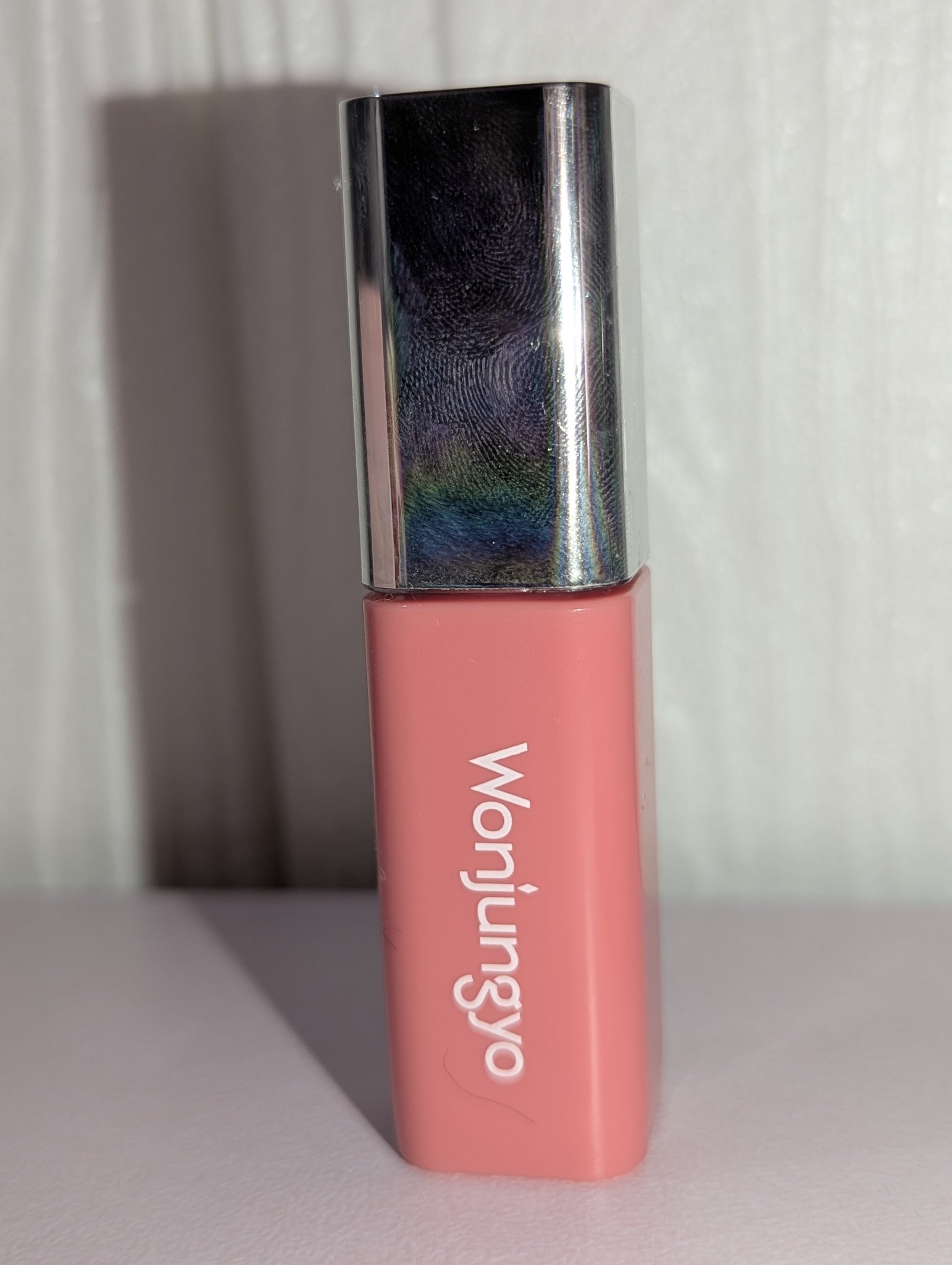 ウォンジョンヨ　キャンディーグロウティント 01 チャイティーピンク/Wonjungyo/リップティントを使ったクチコミ（2枚目）