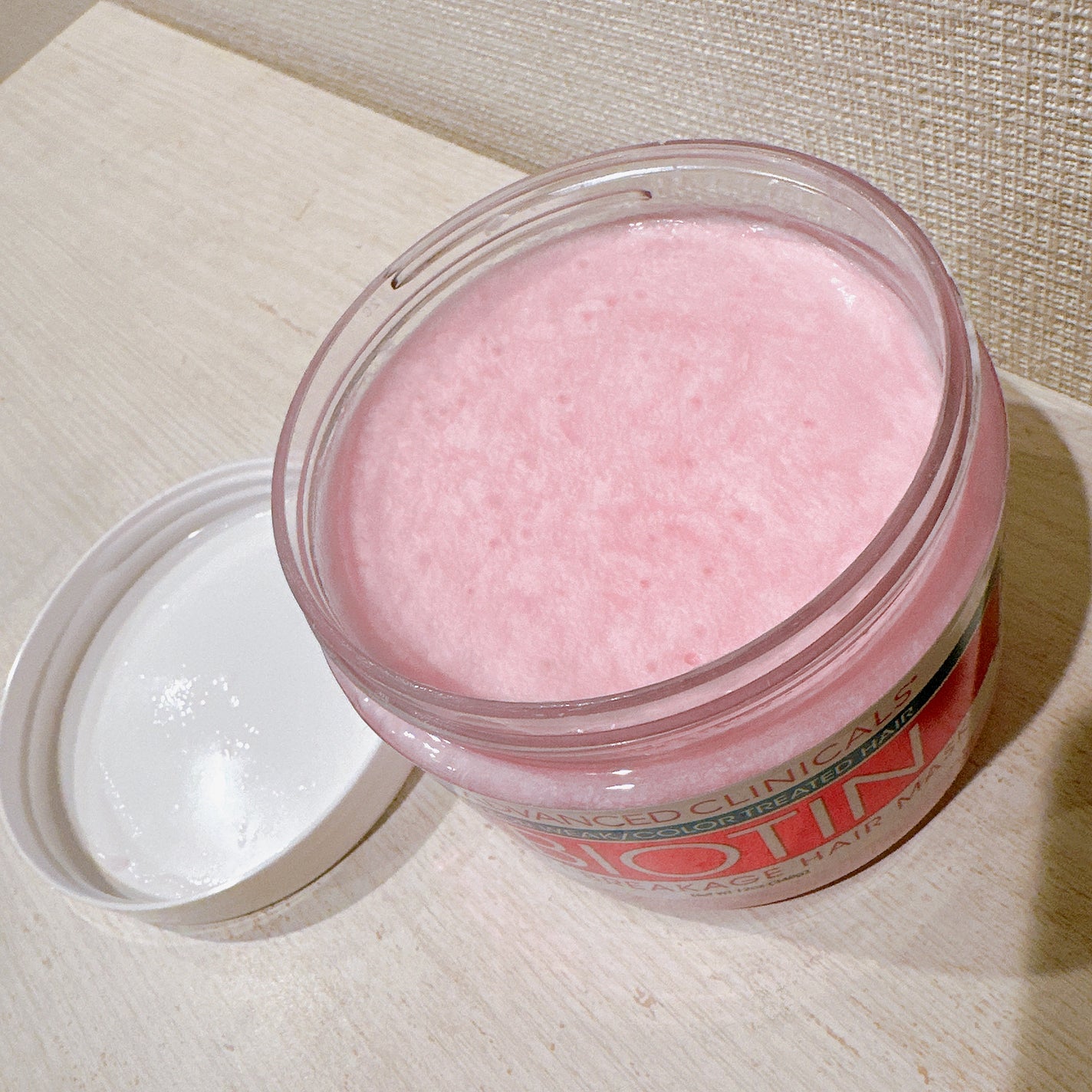 BIOTIN anti-breakage hair mask/ADVANCED CLINICALS/洗い流すヘアトリートメントを使ったクチコミ(2枚目)