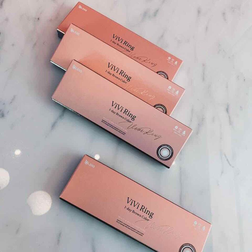 ViVi Ring 1day/OLENS/ワンデー（１DAY）カラコンを使ったクチコミ（1枚目）