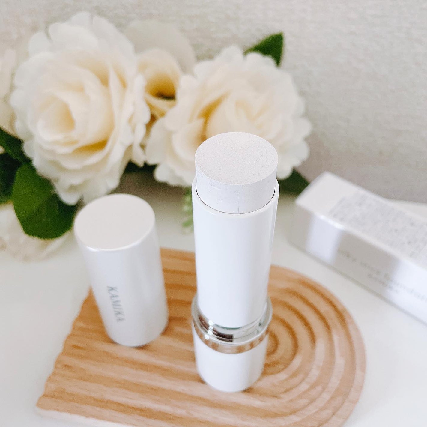 シルキースティックファンデーション/KAMIKA/その他ファンデーションを使ったクチコミ(2枚目)